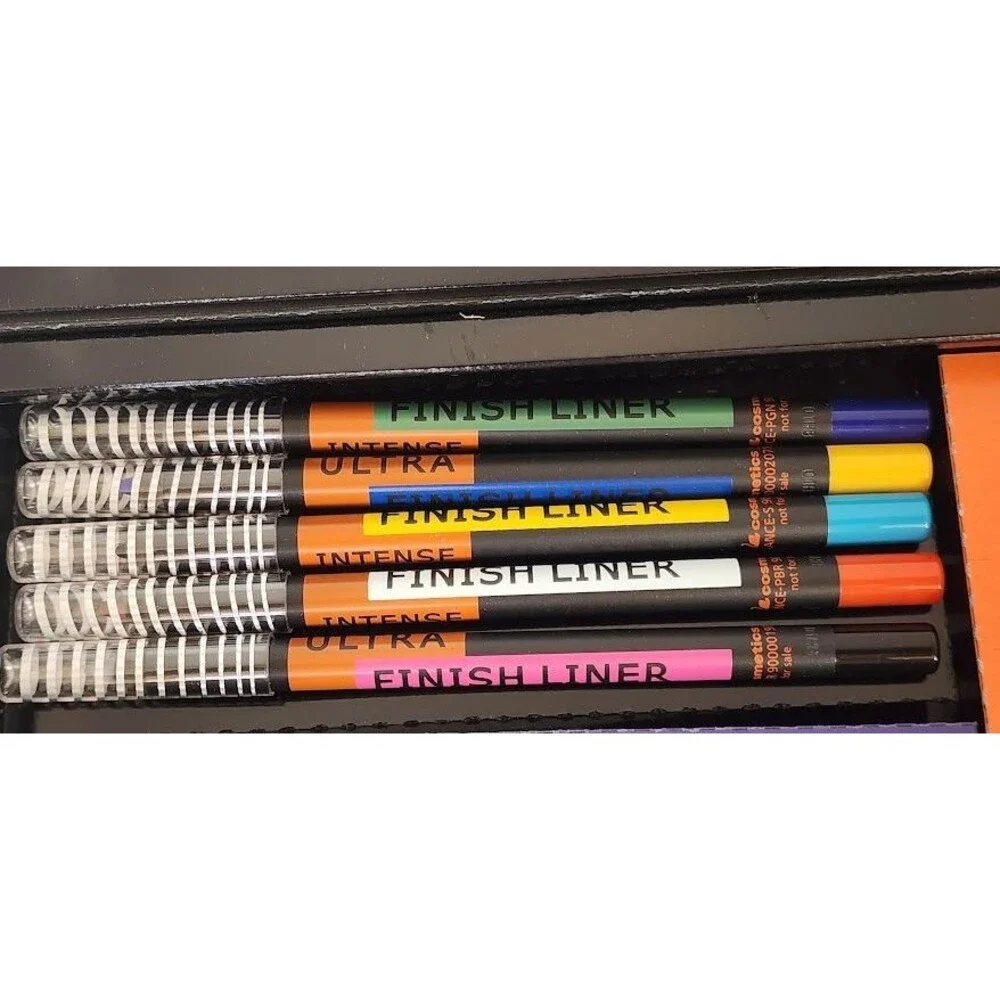 Schwan Cosmetics Unlimited Looks Eyeliner 9 Pc Box Set Eye Pencil Liquid Variety
